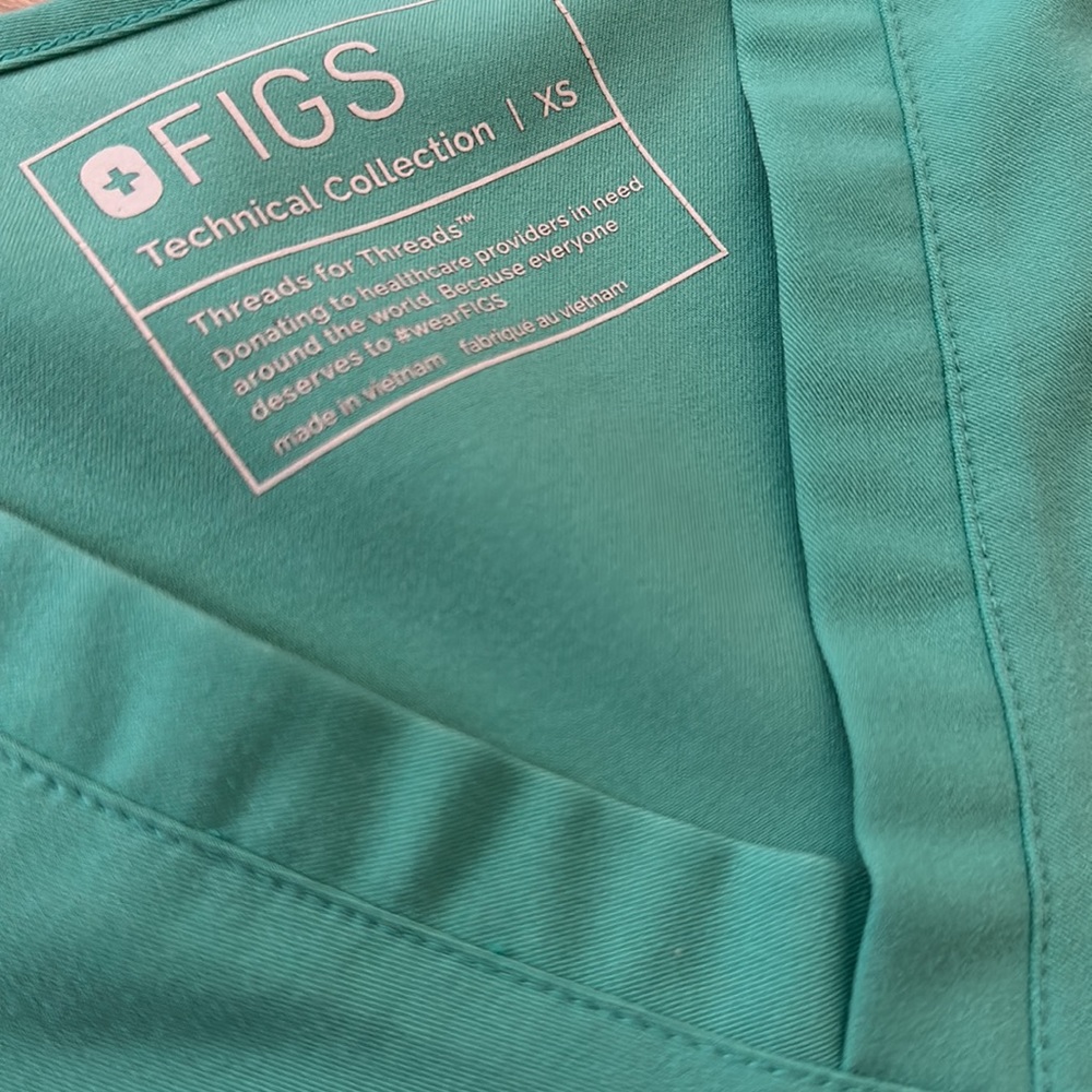 Figs surgical green Catarina Top XS